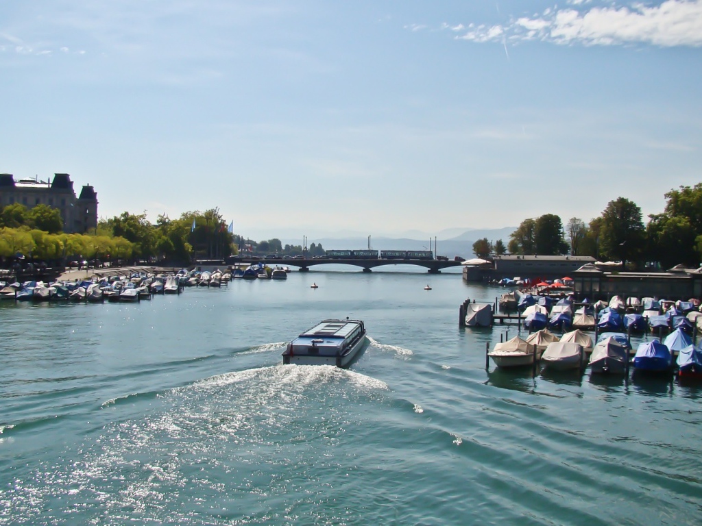 Пристань в Швейцарии