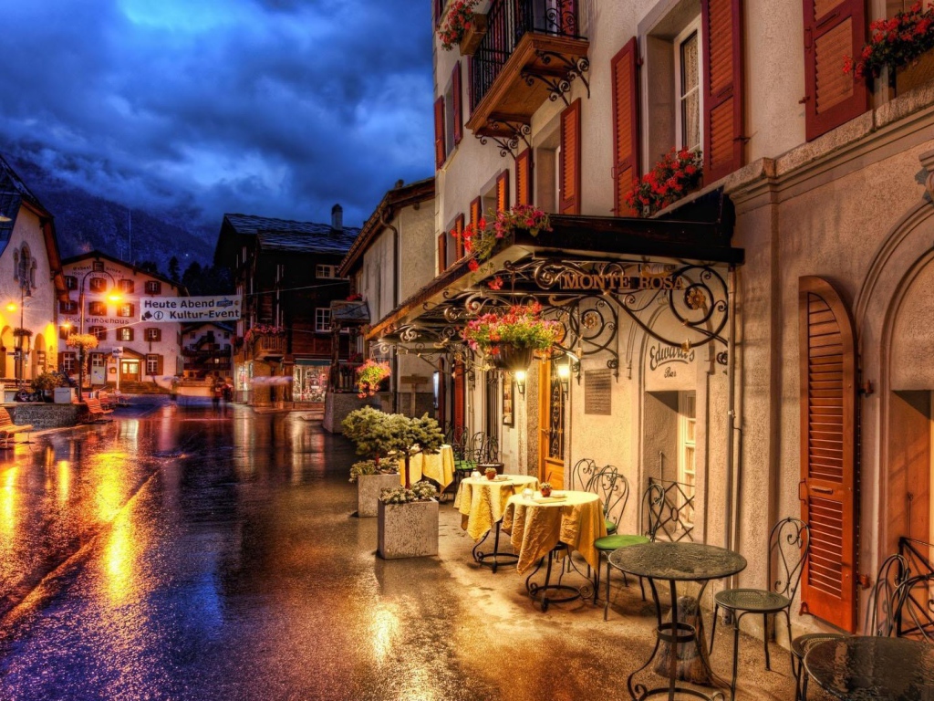 Улица после дождя