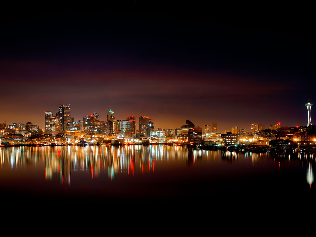 Город Сиетл в США