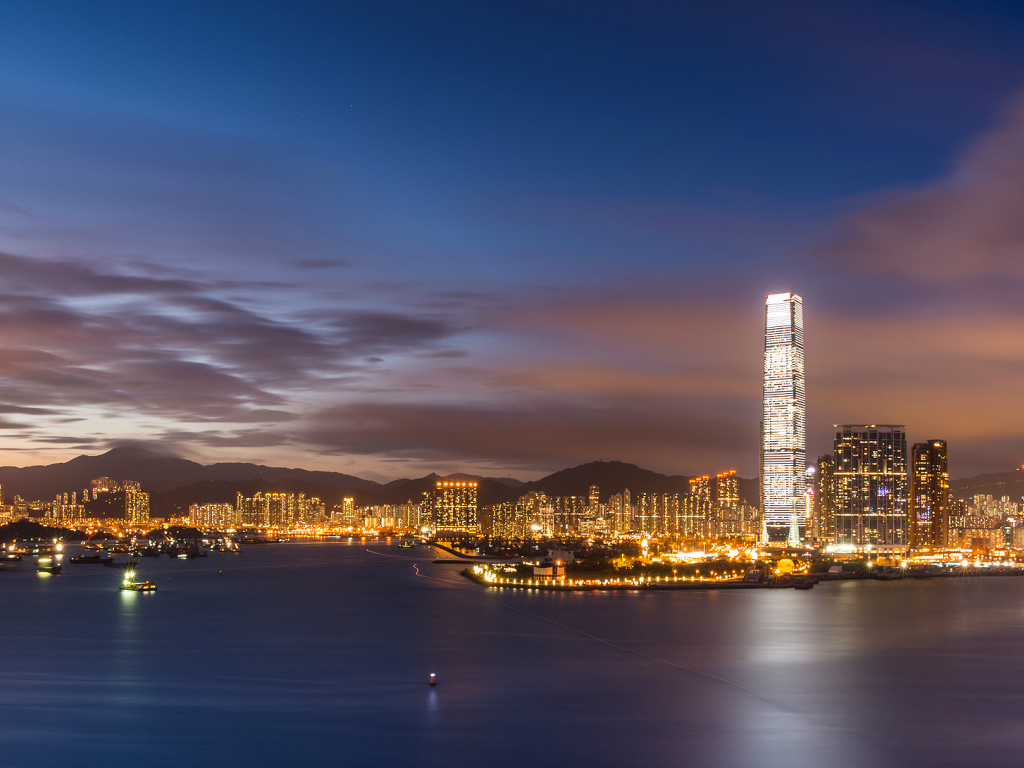 Гавань в Гонконге