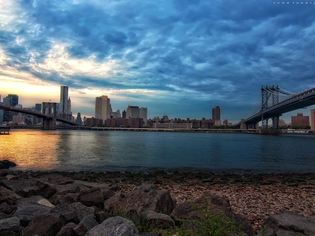 Два моста в НьюЙорке