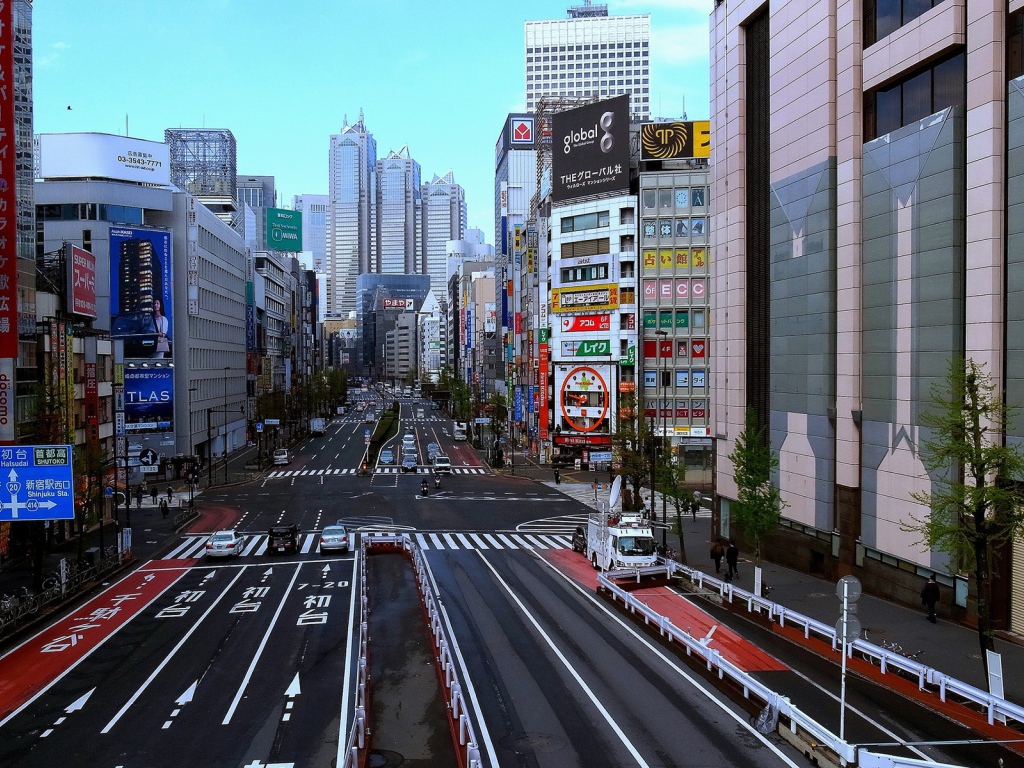 Улица города Токио