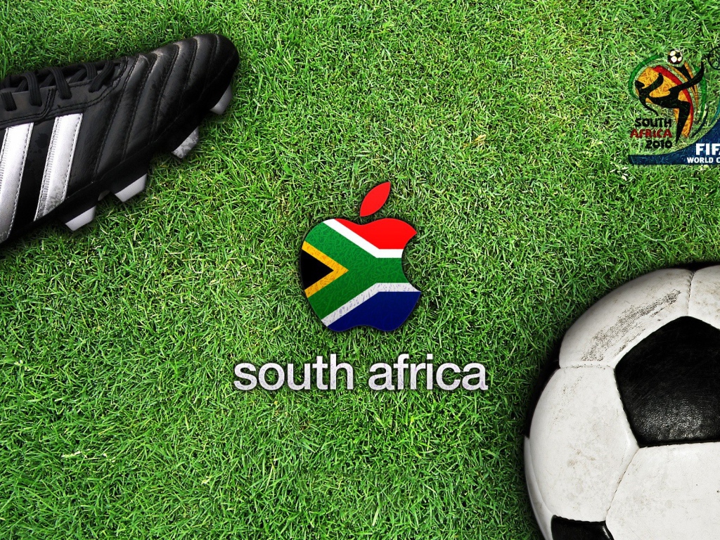 Apple в стиле футбола