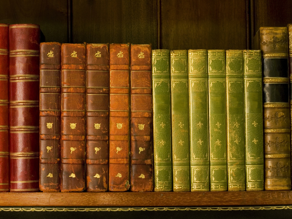 Книги на полке