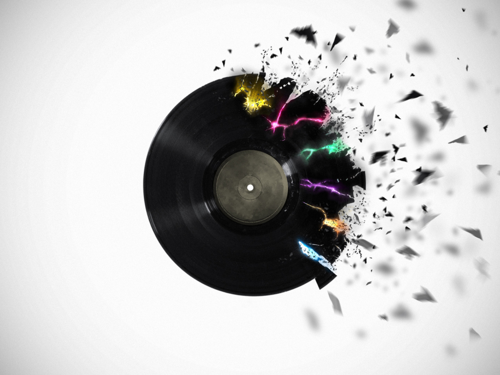 Горящая пластинка