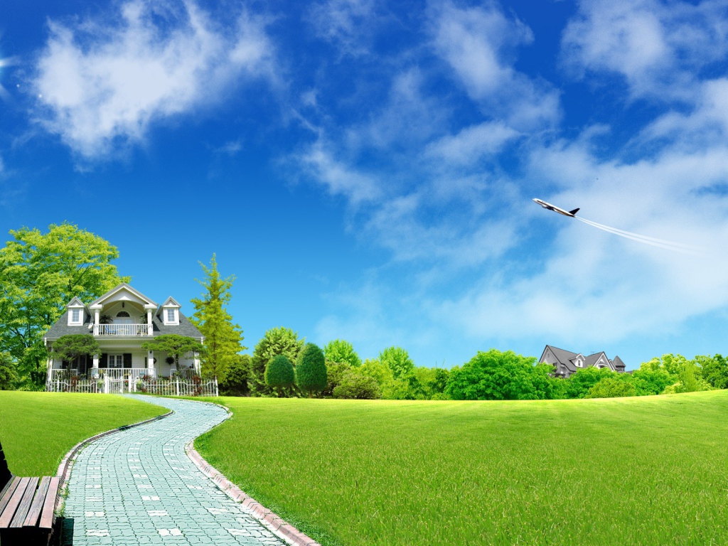 Зеленый дом