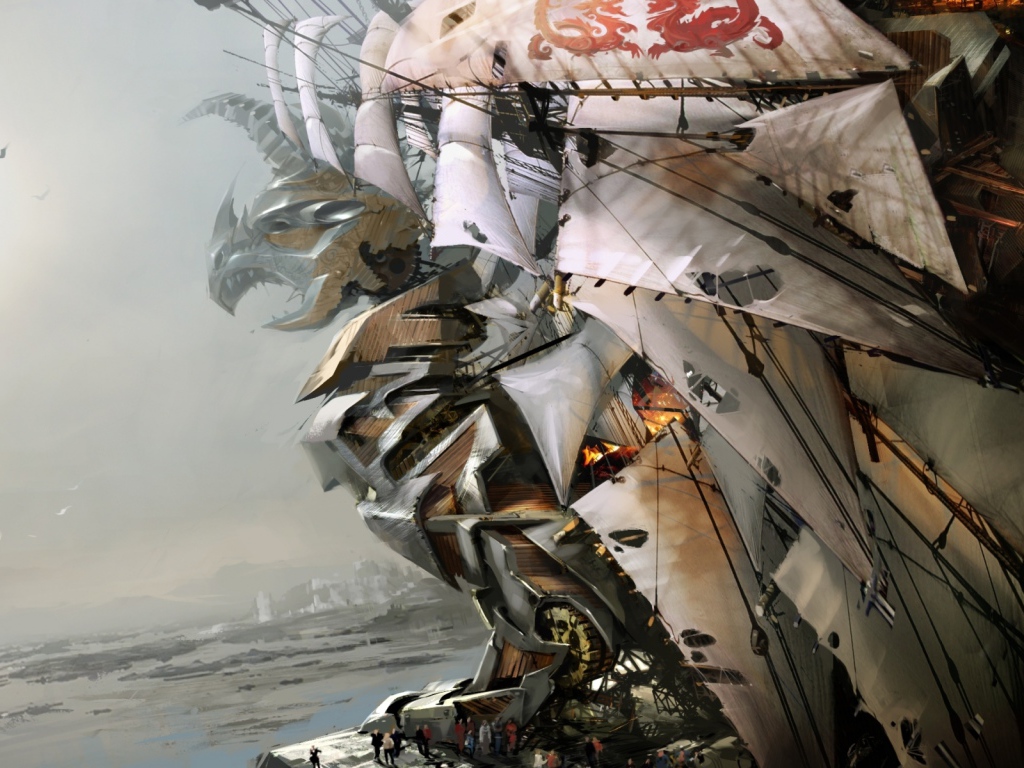 Железные паруса стимпанк