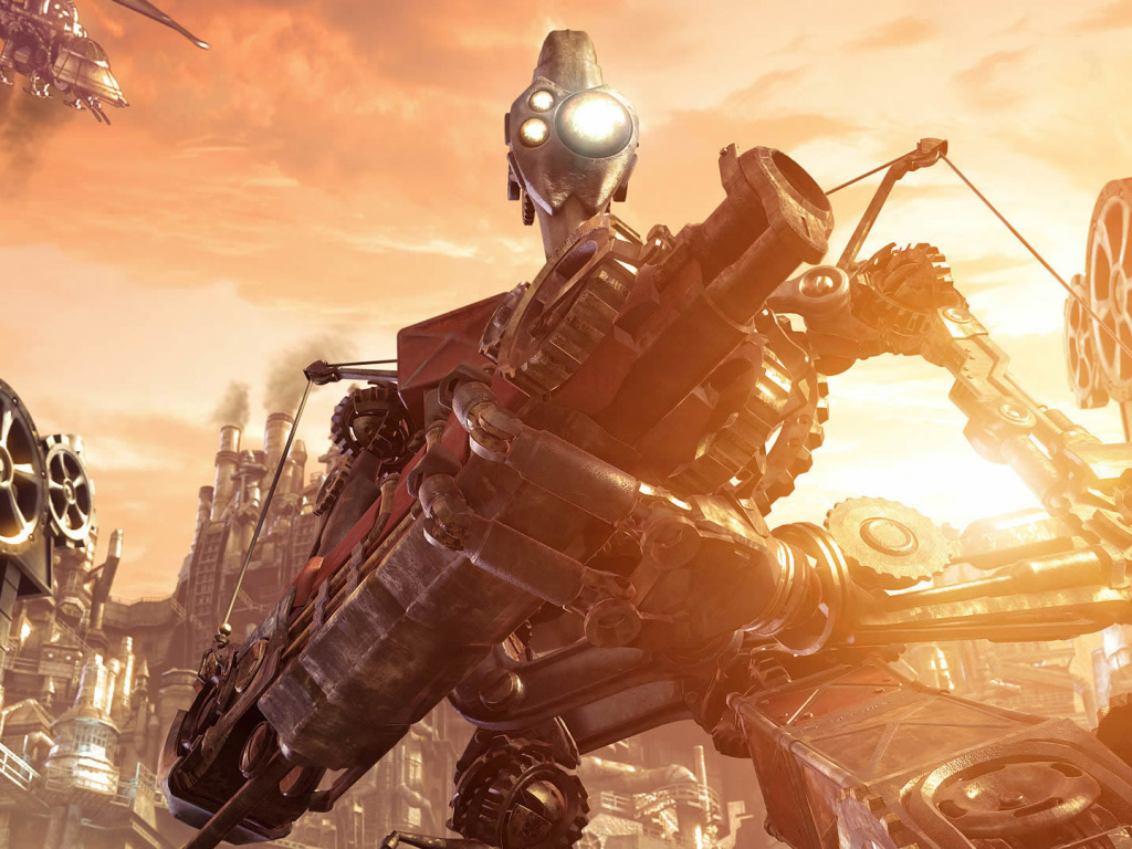 Робот будущего стимпанк