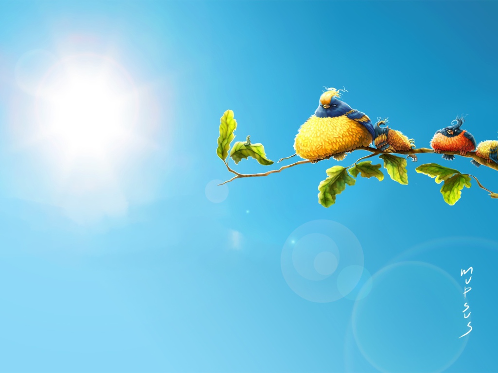 Солнечные птички