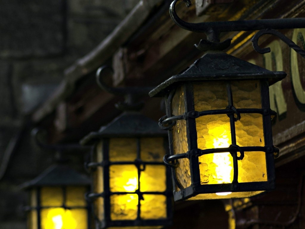 Вечерние фонари