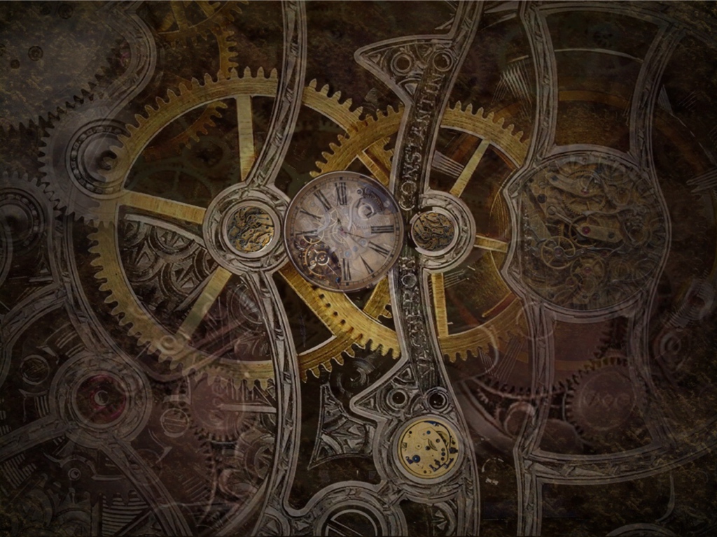 Мир шестеренок стимпанк