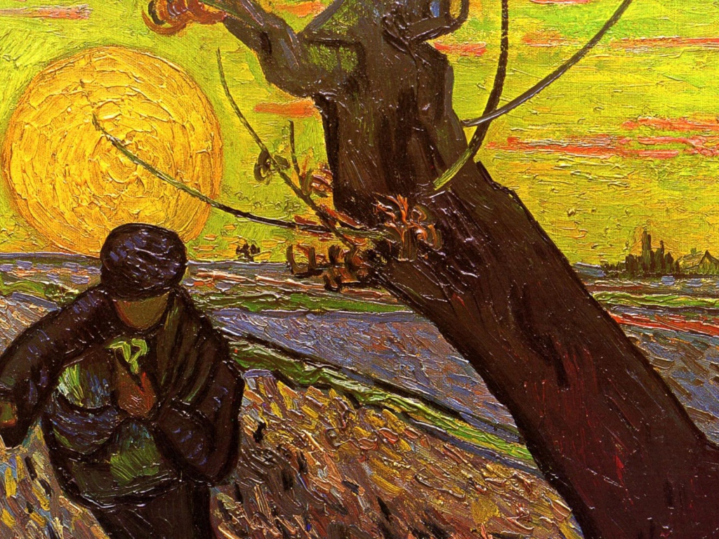 Знаменитая картина Винсента Ван Гога - Сеятель