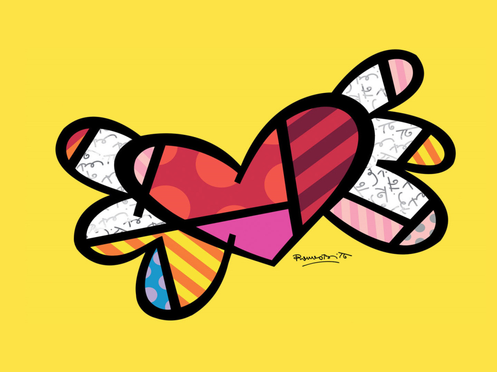 Картина Энди Уорхола Сердце