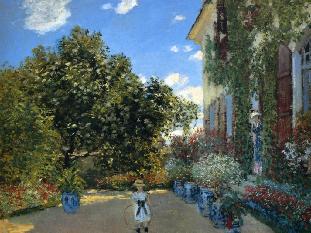 Картина Клода Моне - Экспозиция