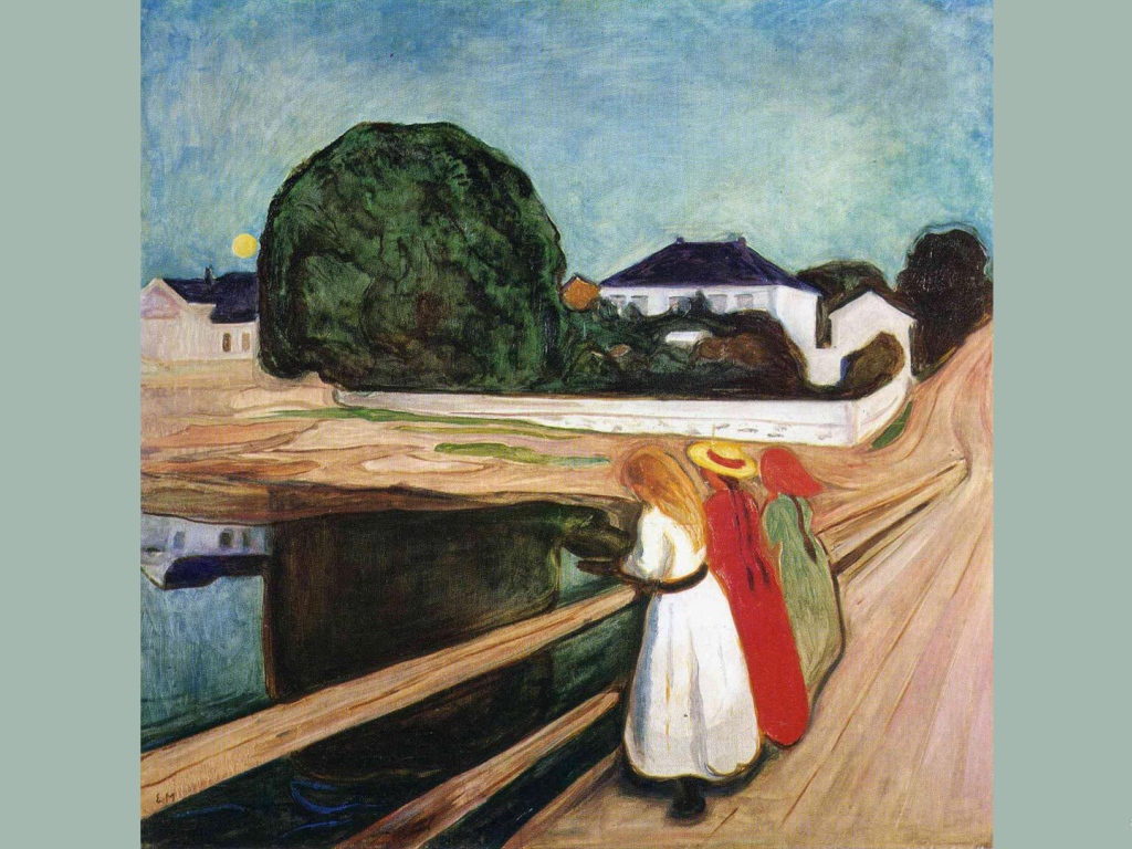 Картина Эдварда Мунка - о - Каффе