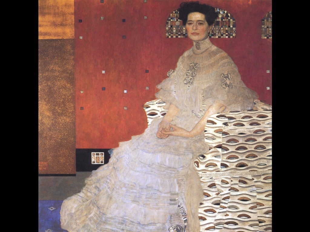 Картина Густава Климта - Fritza Riedler