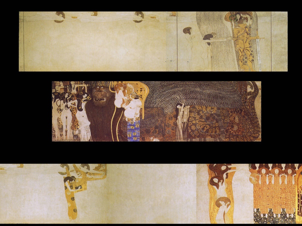 Картина Густава Климта - Три мира