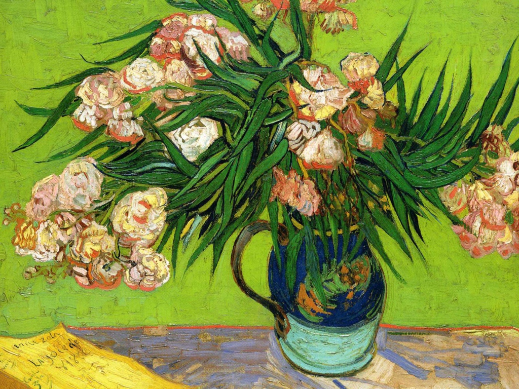 Картина Винсента Ван Гога - Олеандры