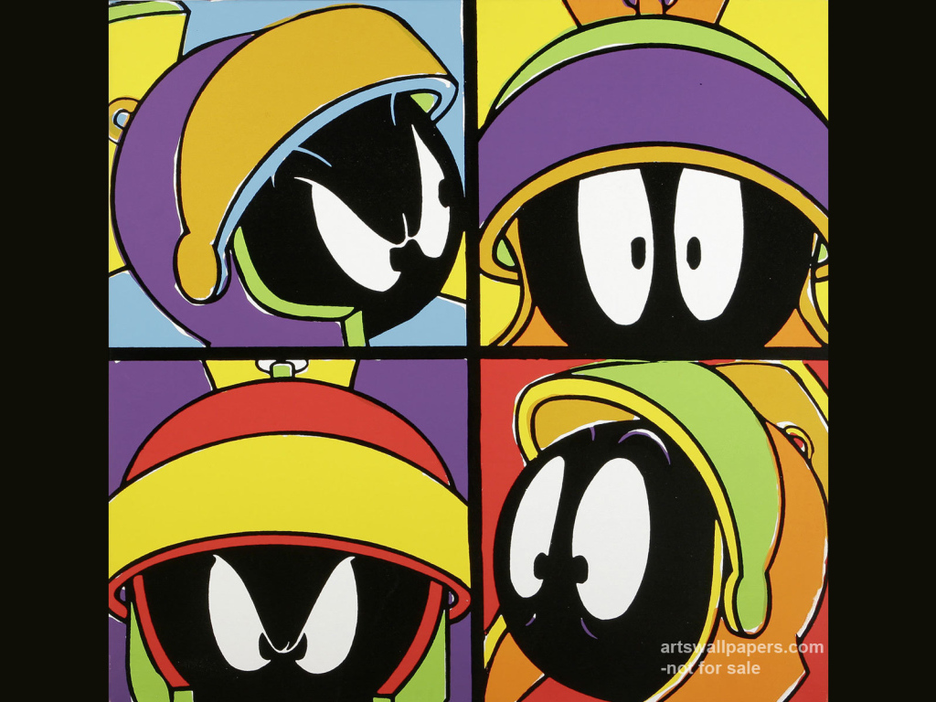 Картина Энди Уорхола мультфильмы