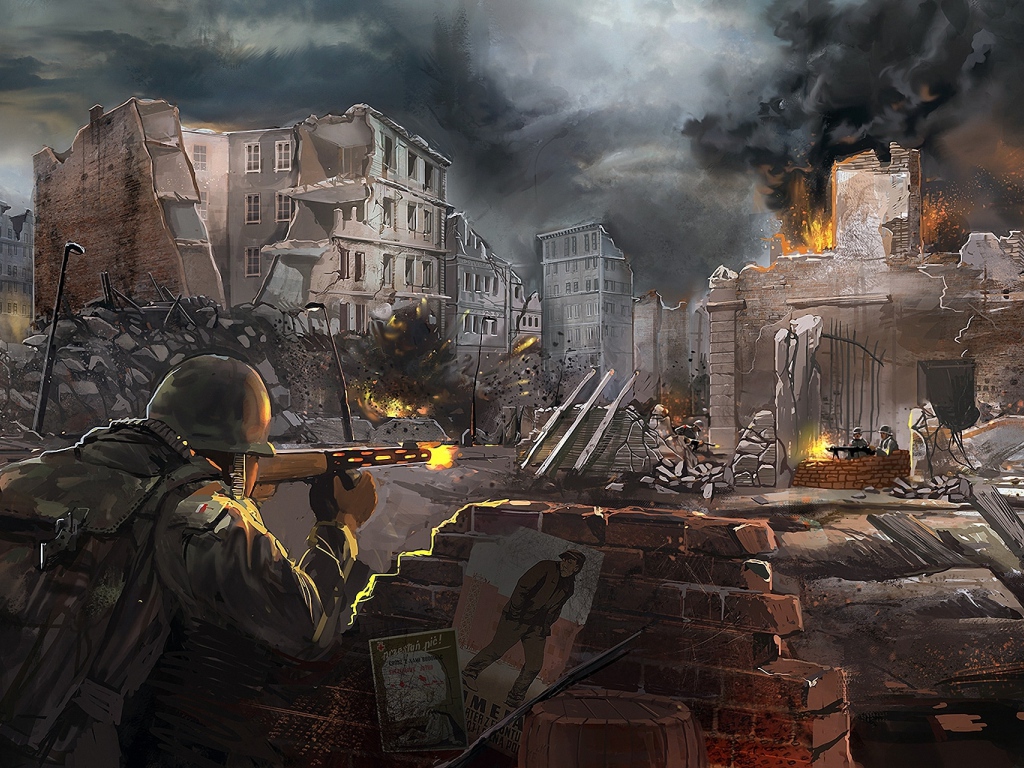 Битва в городе