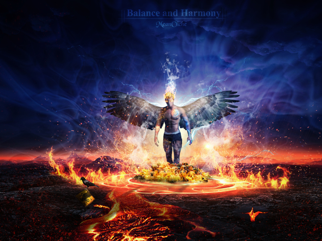 Ангел вышел из огня