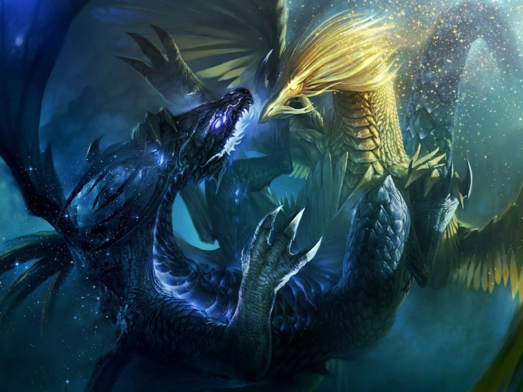 Битва двух драконов