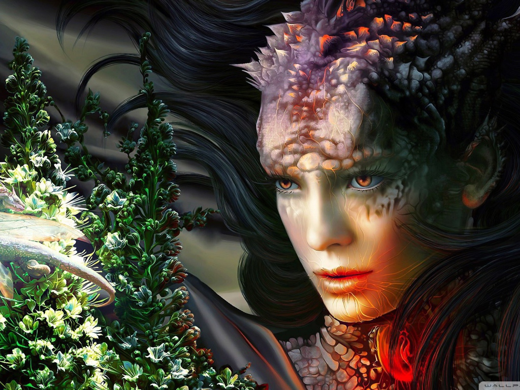 Женщина дракон