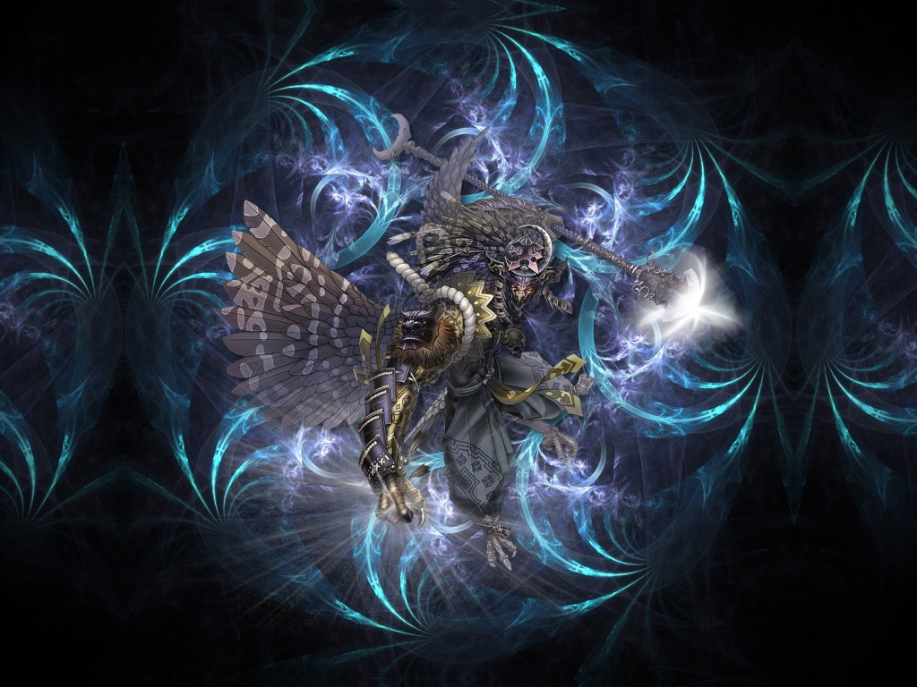 Монстр с куриными лапами