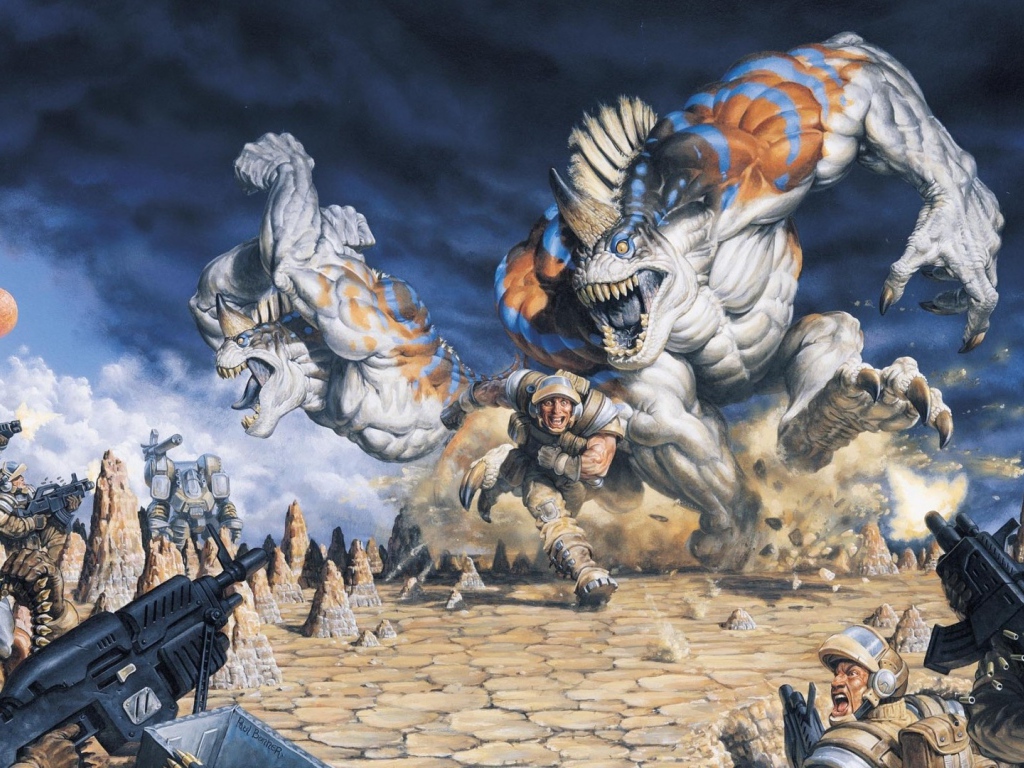 Битва с монстрами