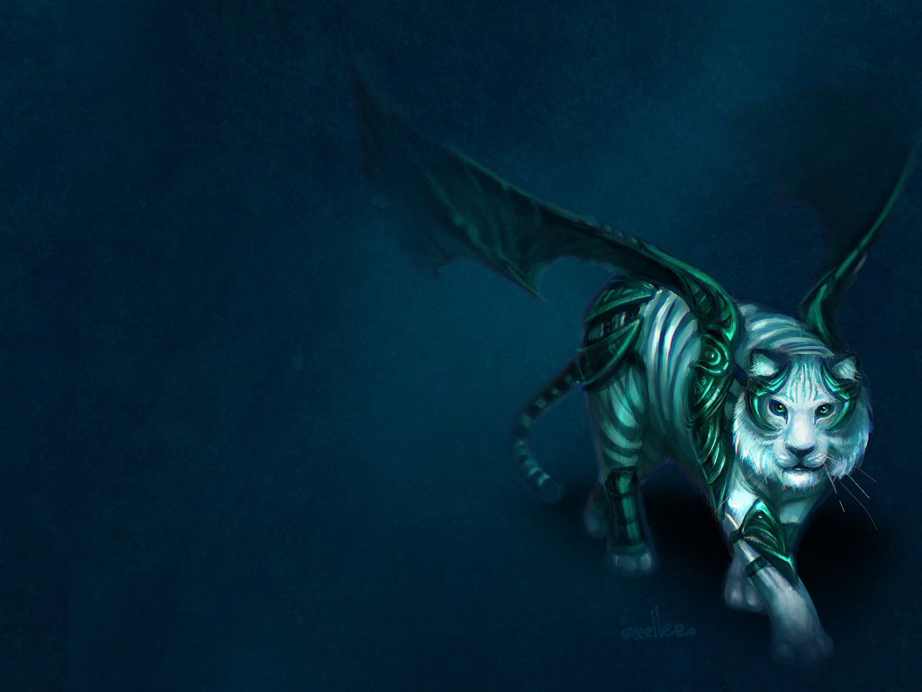 Тигр с крыльями