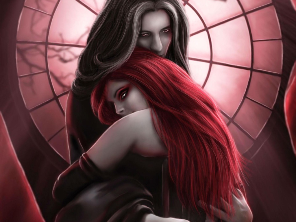 Настоящая любовь девушки вампира