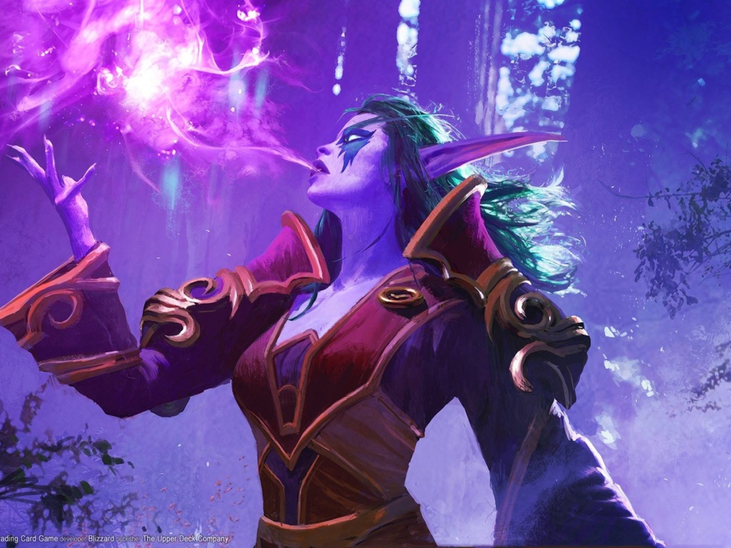 Лесная огненная фея 