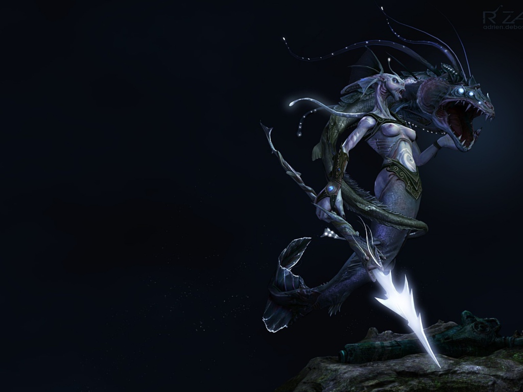 Русалка чудовище