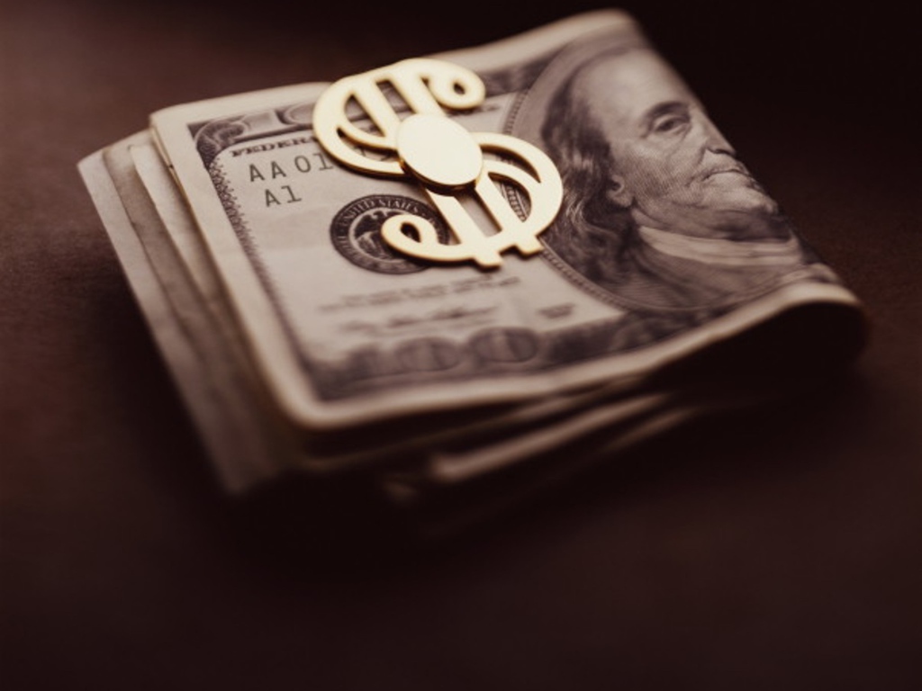 Заколка для долларов