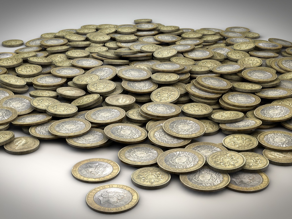 Горка монет