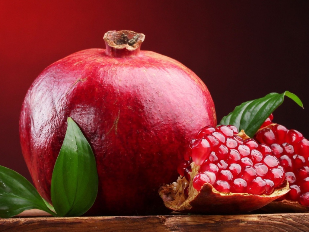The pomegranate fruit