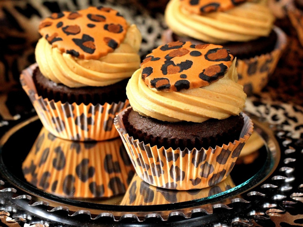 Тигровые кексы