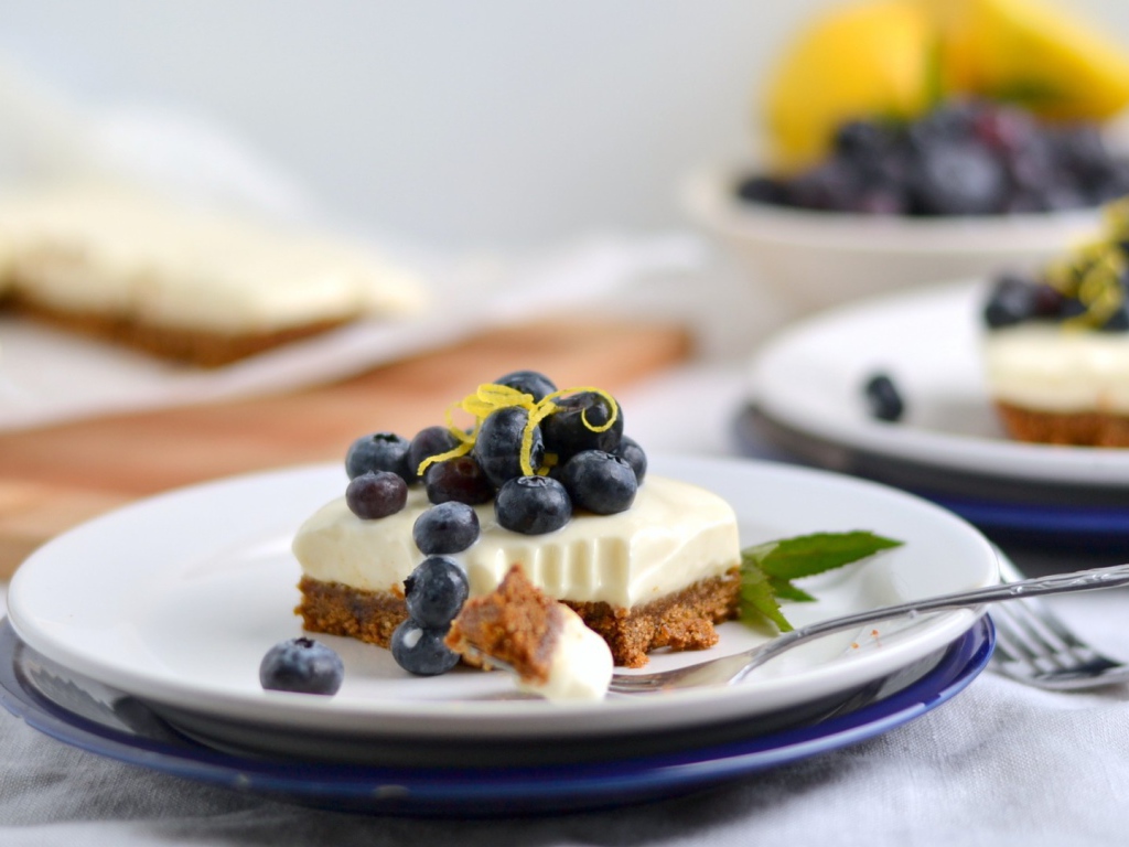 Черничный десерт