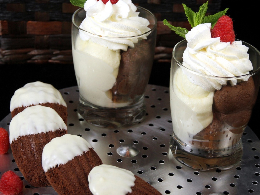 Шоколадное мороженное