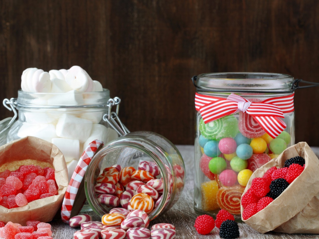 Разные конфеты