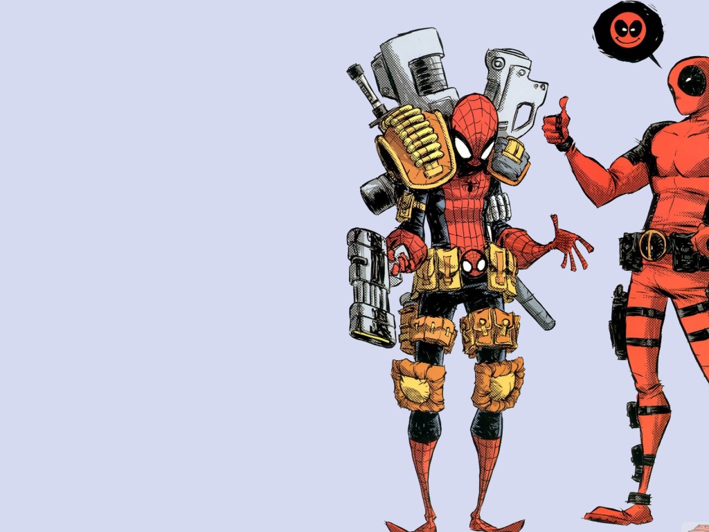 Супер герои вооружились