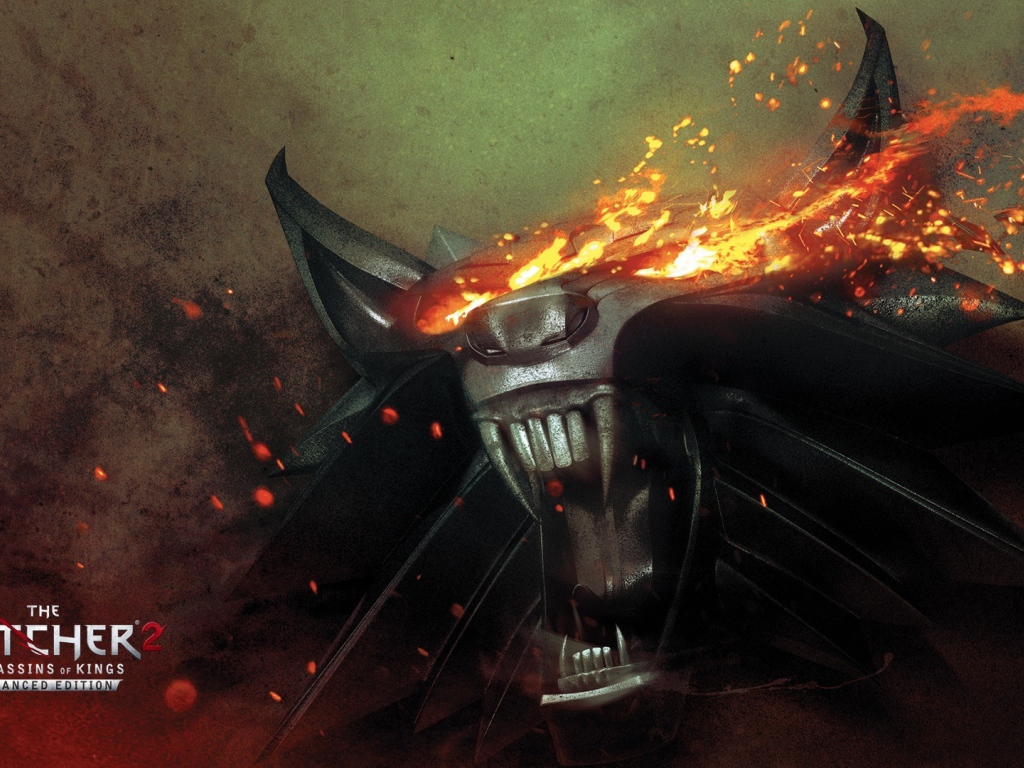 Горящие глаза в игре Ведьмак