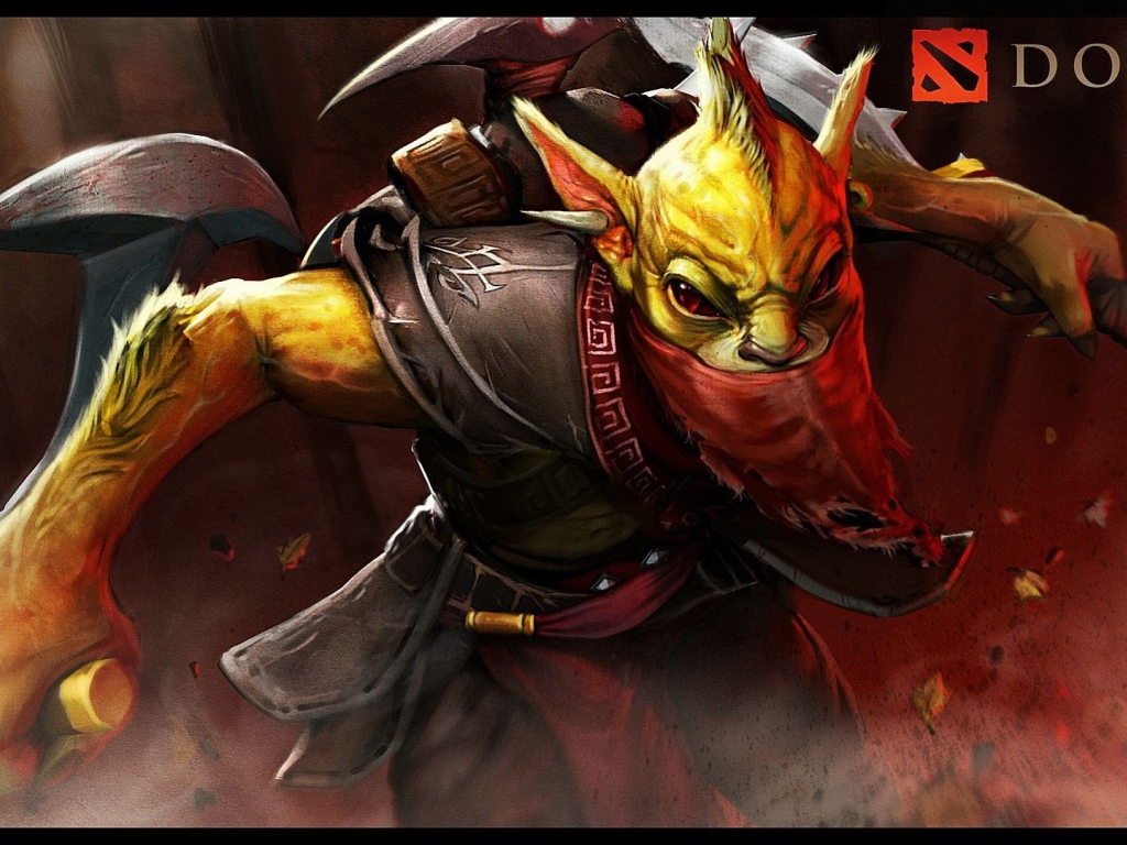 Чудовище из видео игры