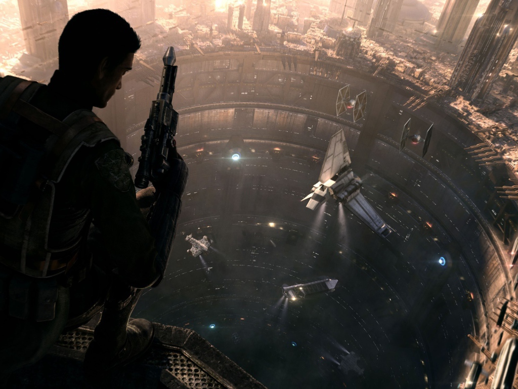 Наемник из игры Звездные войны