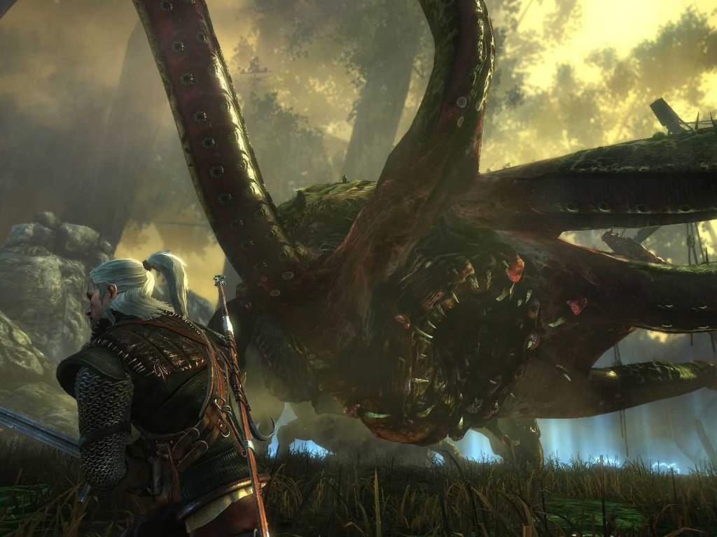 Лесной зверь в игре Ведьмак