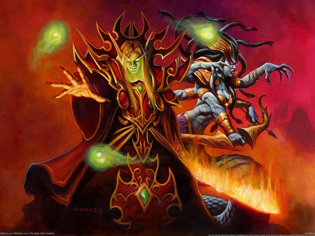 Колдун из видео игры