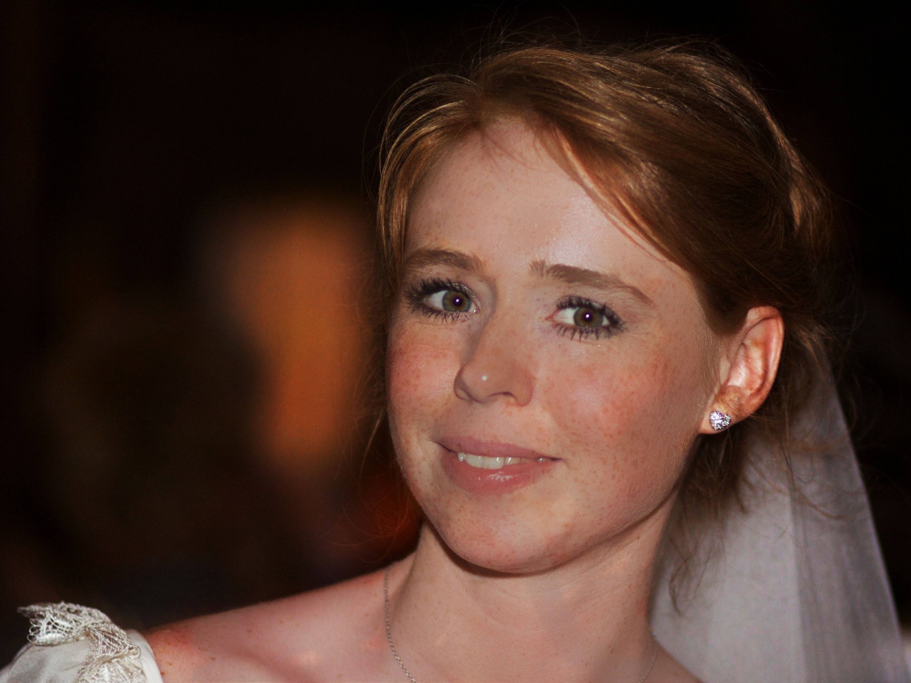 Невеста с веснушками