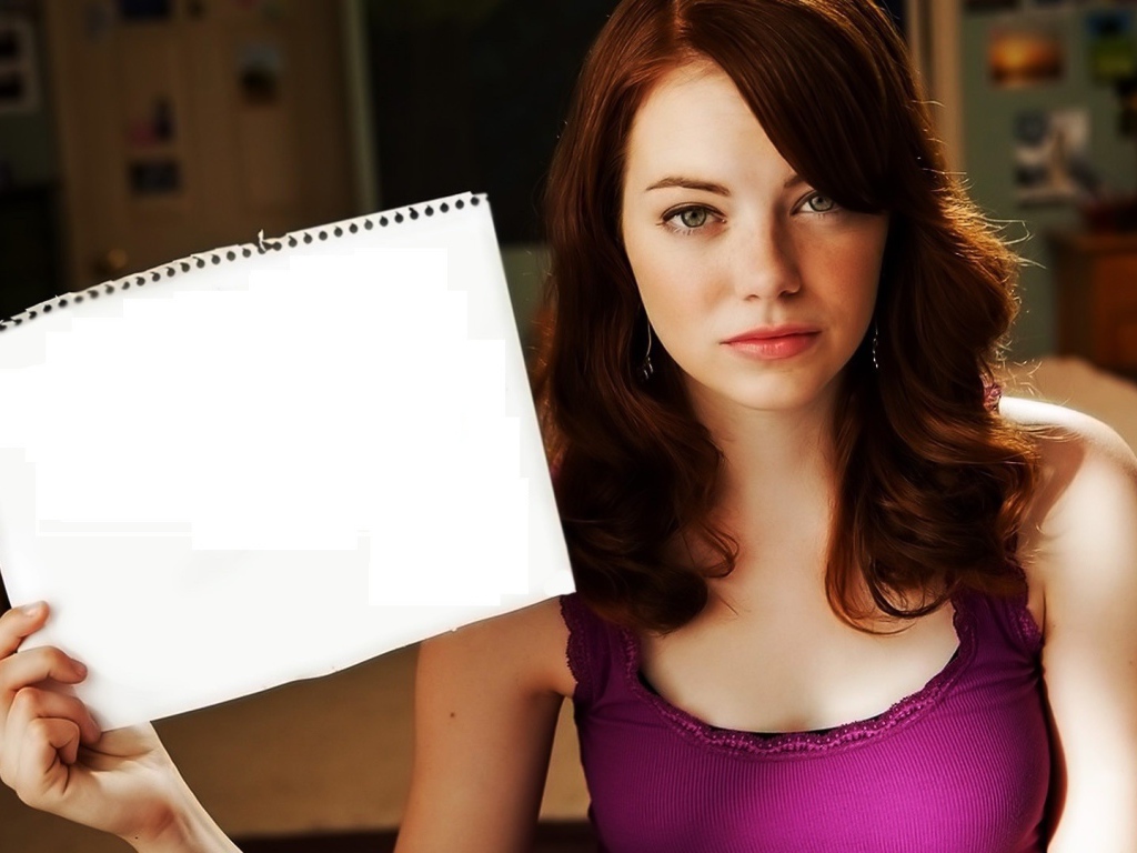 Горячая Эмма Стоун