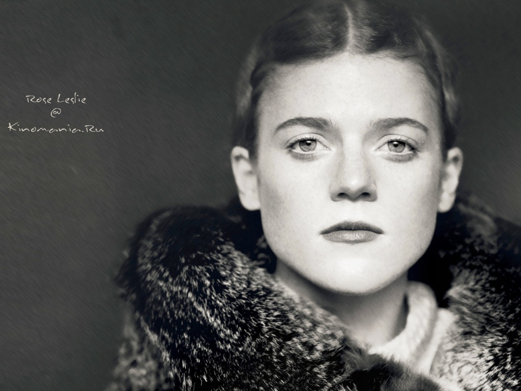 Очаровательная модель Роуз Лесли