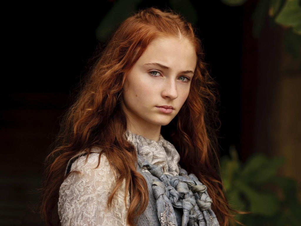 Популярная актриса Софи Тернер